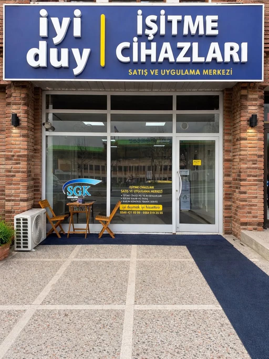 İyi Duy İşitme Merkezi mağaza girişi — Akyurt