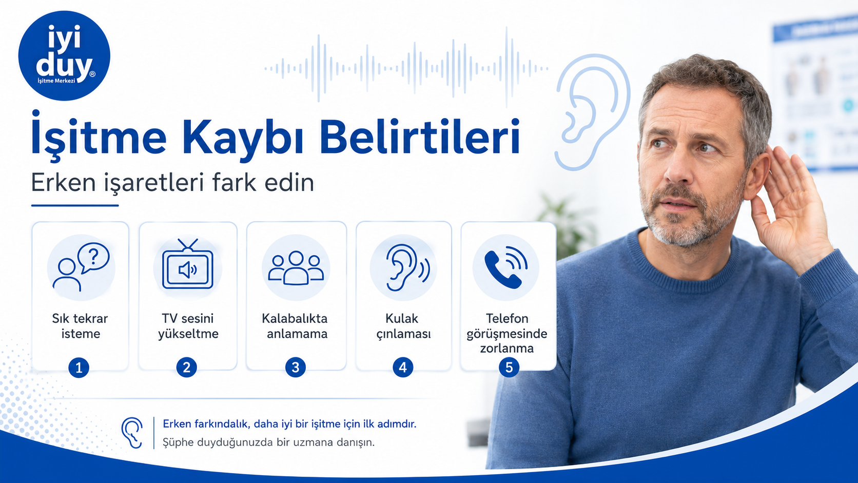 İşitme kaybı belirtileri nelerdir?