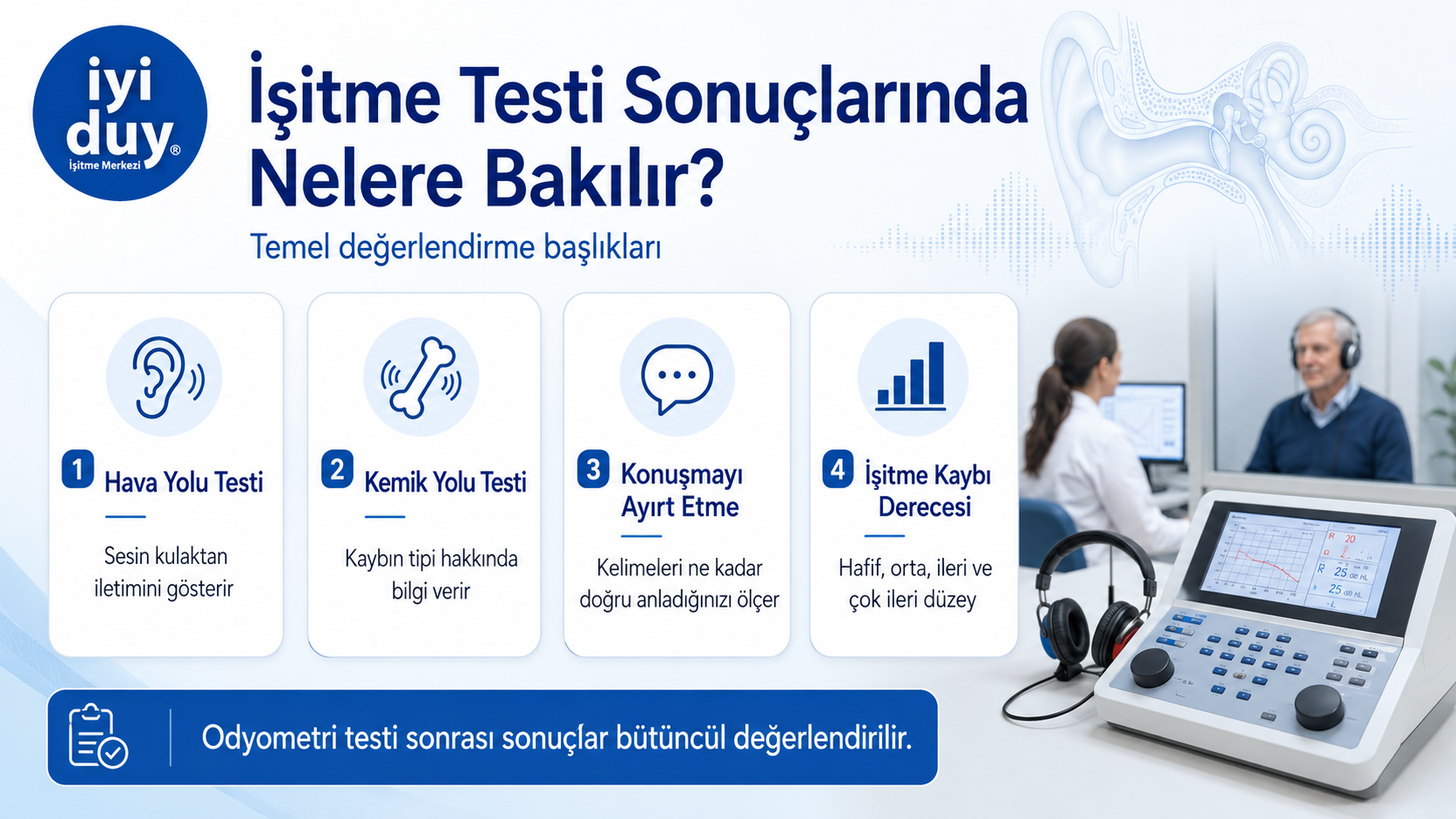 İşitme testi sonuçlarında nelere bakılır